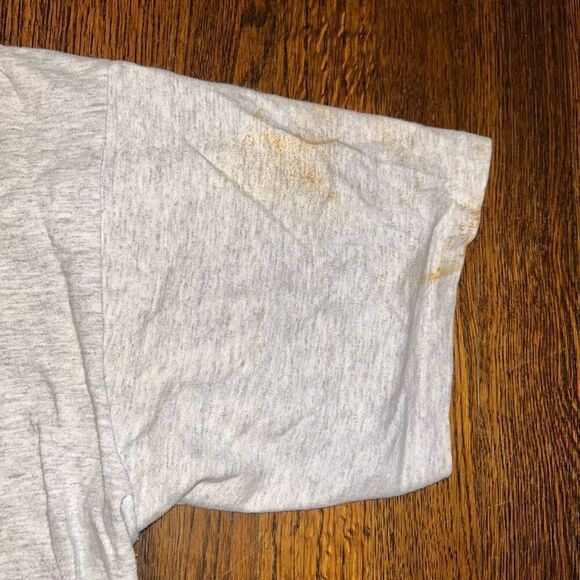 VINTAGE MUHAMMAD ALI BOXING NUTMEG T-SHIRT SIZE L 90S - Picture 9 of 9
